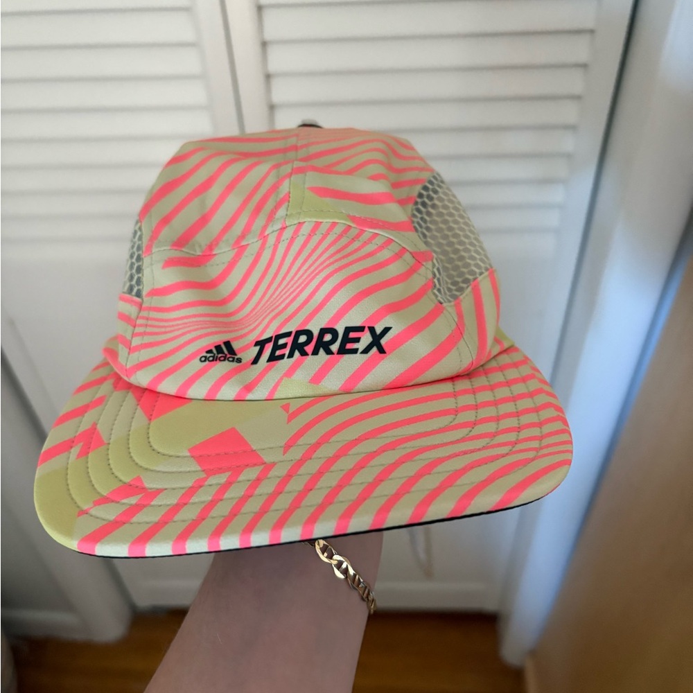 Adidas Terrex Neon Pink and Lime Cap